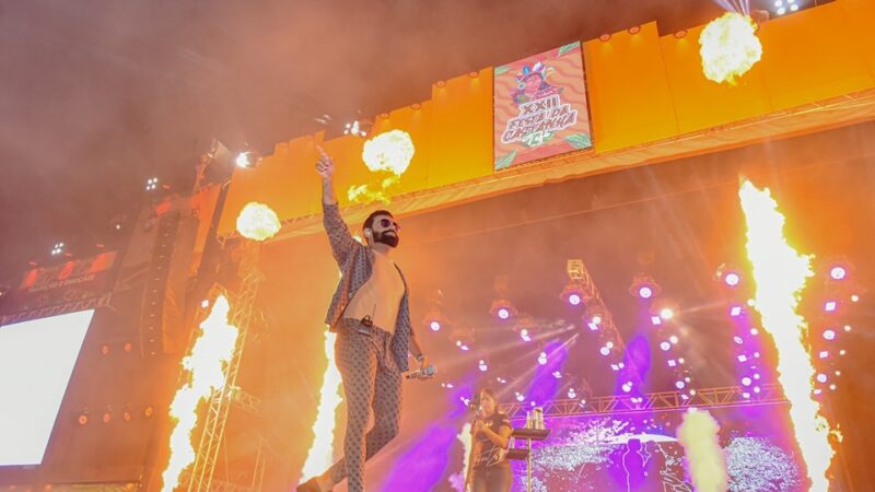 Festa da Castanha 2025 entra para a história com show inesquecível de Pablo e apoio do prefeito Nicson Marreira