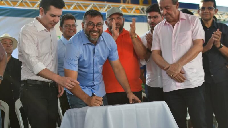 Omar Aziz destaca construção de 400 moradias do Minha Casa, Minha Vida em Tefé; veja vídeo