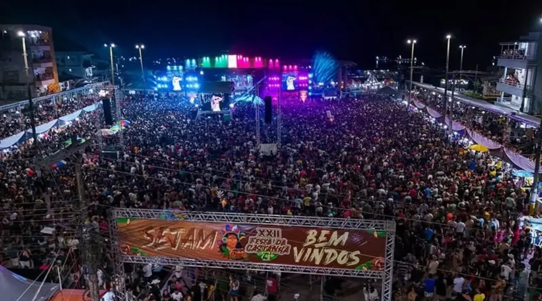 XXII Festa da Castanha é marcado por multidão concursos culturais e show histórico de Simone Mendes; confira