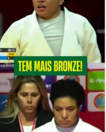 Brasileiras garantem três bronzes em 1º dia de Grand Slam de Judô; veja vídeo