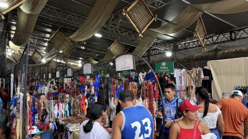 Festival de Parintins 2025: Mais de 80 mil pessoas já visitaram a Feira de Artesanato Indígena da Fepiam