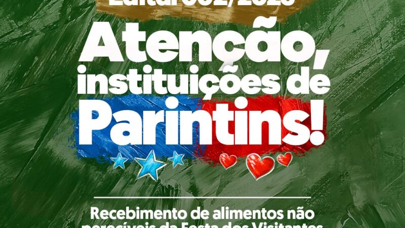Festival de Parintins 2025: Credenciamento é aberto para instituições sociais receberem alimentos da Festa dos Visitantes