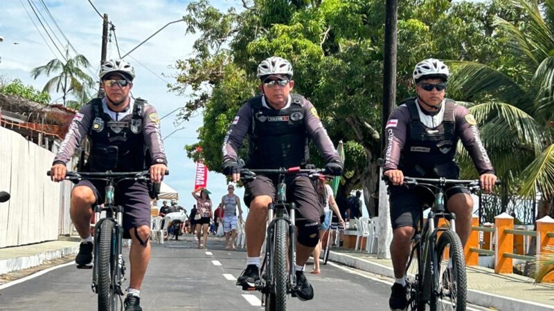 Festival de Parintins 2025: PMAM reforça patrulhamento a pé, ciclístico e motorizado na Ilha Tupinambarana