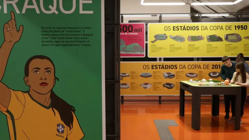 TV Brasil exibe jogo do Brasileirão Feminino no Museu do Futebol em SP