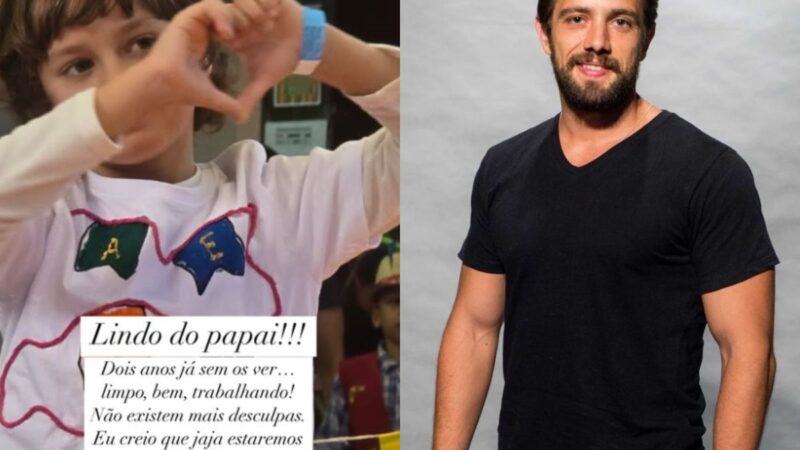 Rafael Cardoso lamenta distância dos filhos: “Dois anos sem os ver”