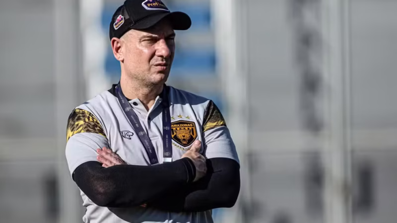Amazonas oficializa Márcio Zanardi como novo técnico para sequência da Série B