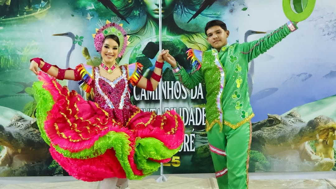 Mazzashow é tetracampeã! A gigante verde e rosa brilha no 47º Festival Folclórico de Quadrilhas de Manicoré 2025