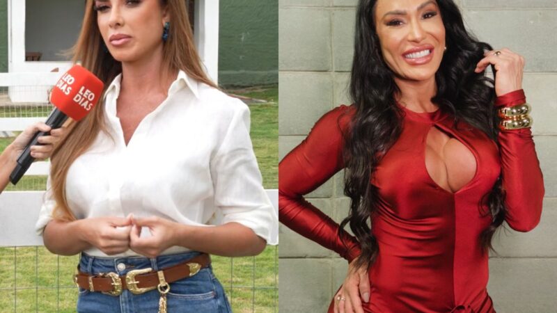 Nicole Bahls quebra o silêncio sobre suposta briga com Gracyanne: “Pouco contato”