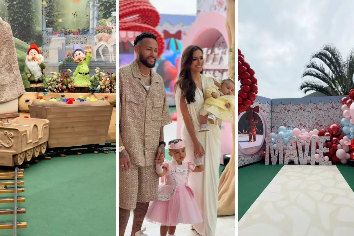 Festa de aniversário de filha de Neymar é avaliada em R$ 4 milhões e choca web
