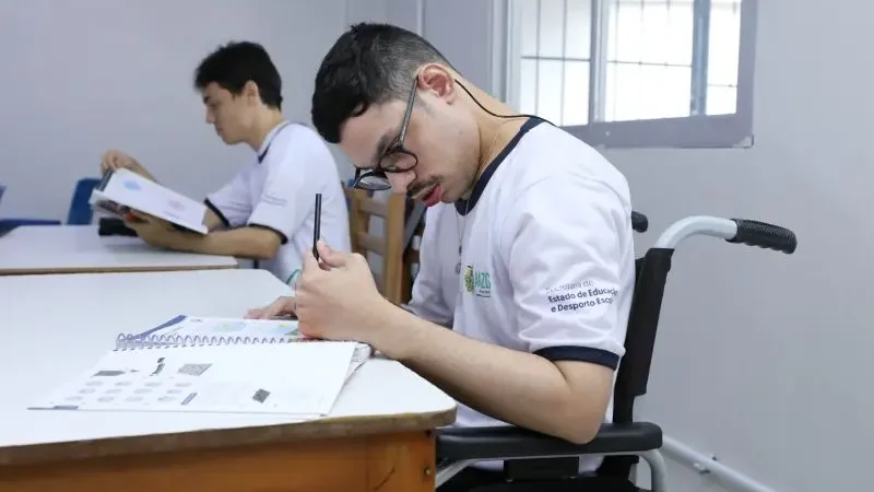 Prazo para transferência e matrícula de novos alunos com deficiência começa hoje  (12) no Amazonas