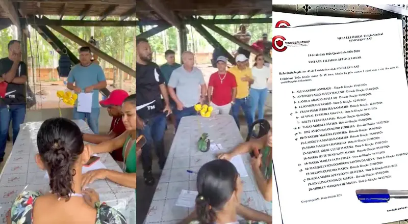 Falta de transparência e ausência no trabalho: presidente do SINDSERV/CAAP é alvo de denúncias graves e revolta servidores em Caapiranga
