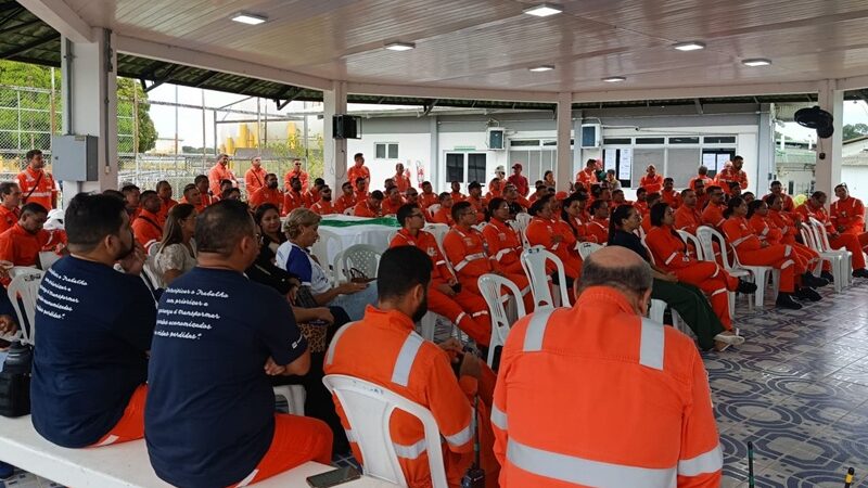 Instituto de Medicina Tropical leva testagem e orientação a trabalhadores da Transpetro em Coari