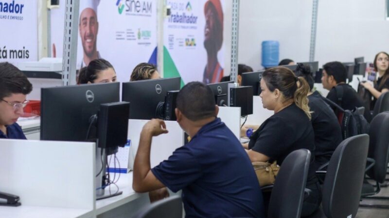 Procurando emprego? Sine Amazonas tem 358 vagas abertas na capital e em municípios do interior