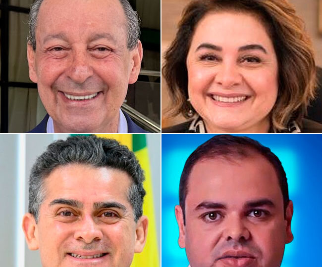 Cenário atual põe 4 candidatos com chances de 2° turno no AM