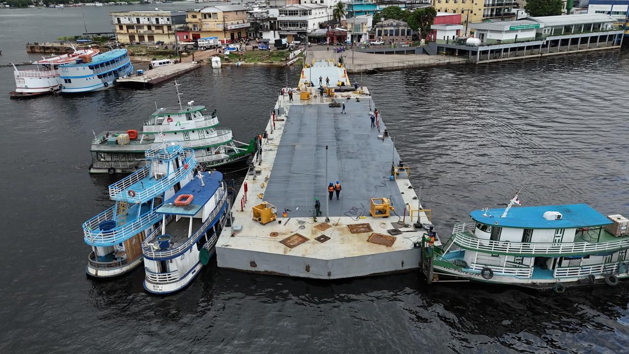 Ampliação do Porto de Tefé será entregue nesta quinta-feira (2)