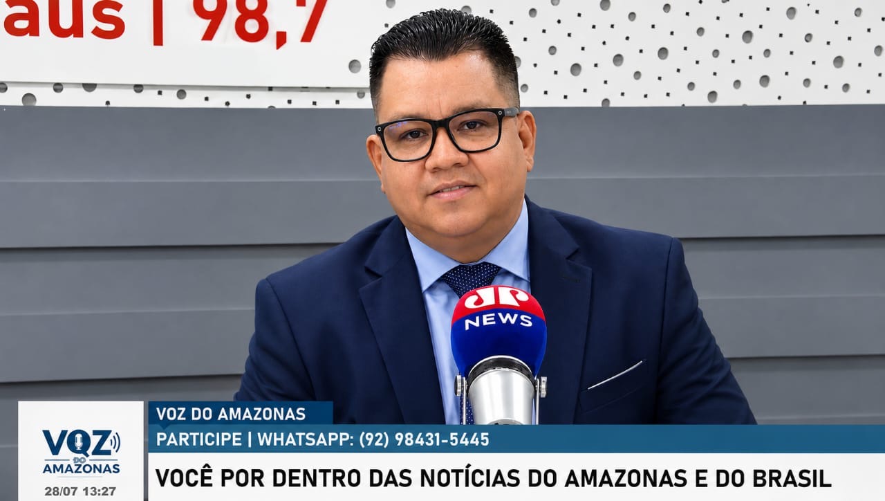 Marcelo Generoso comanda o único programa de rádio com transmissão simultânea para Manaus e os 61 municípios do Amazonas