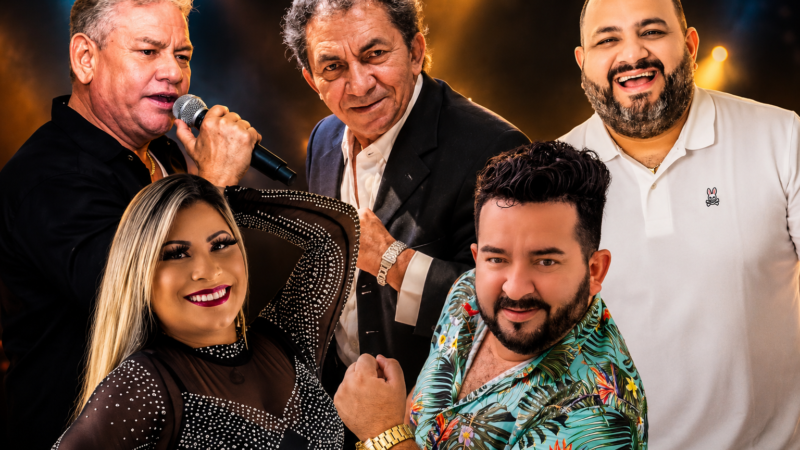 Festival “Raízes do Norte” reúne grandes nomes do brega, forró, seresta e arrocha em Manaus