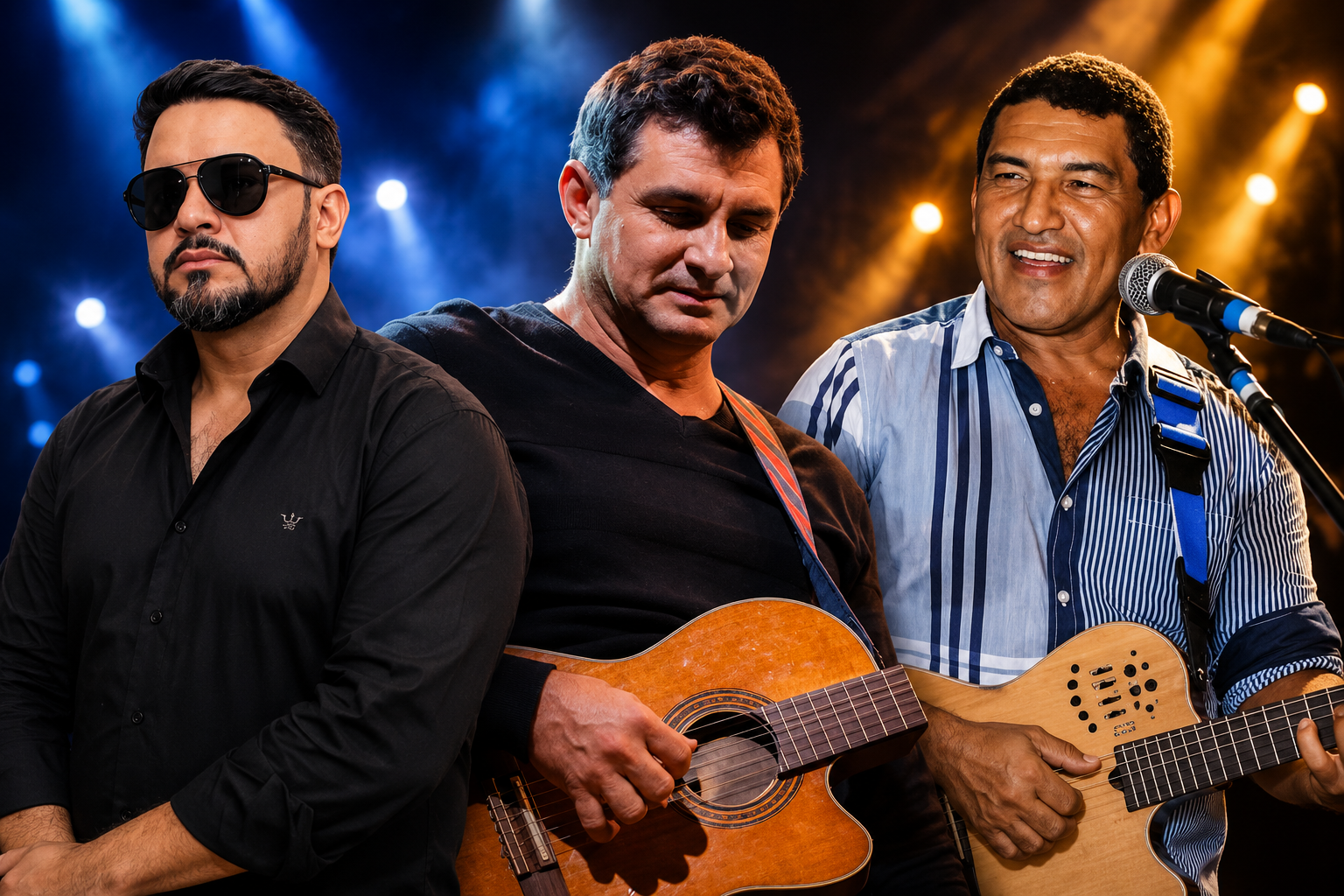 Cileno, Elon Moreira e Nicolas Jr fazem show especial de Dia dos Pais em Manaus