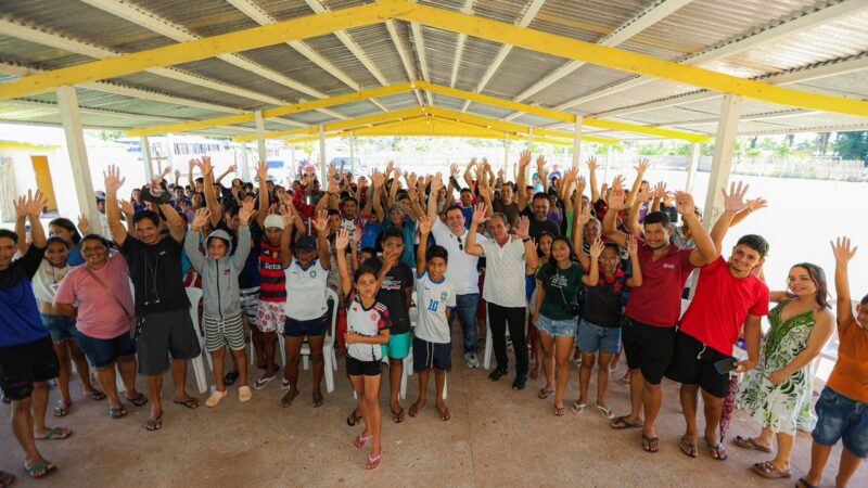 Wilker Barreto cumpre agenda em Rio Preto da Eva e Itacoatiara com foco em infraestrutura, esporte e inclusão