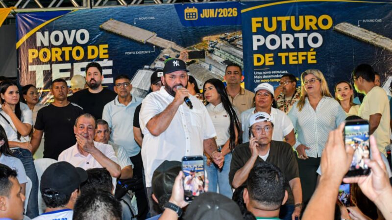 Tefé ganha nova balsa para reforçar atracação de embarcações e fortalecer infraestrutura portuária