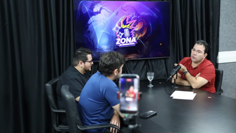 Wilker Barreto participa do podcast Zona Alternativa e critica cenário da saúde, educação e segurança no Amazonas