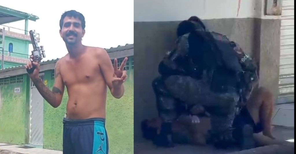 VÍDEO: Homem com esquizofrenia que andava com arma de brinquedo é baleado após abordagem em Manaus