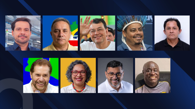 Conheça os candidatos ao Senado pelo Amazonas em 2026