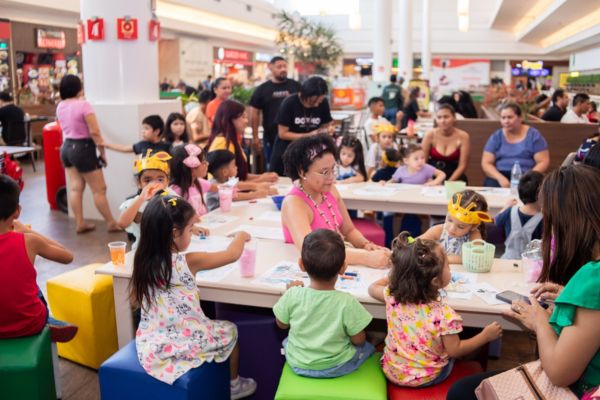 Experience Kids leva esportes e atividades criativas para crianças no Shopping Ponta Negra