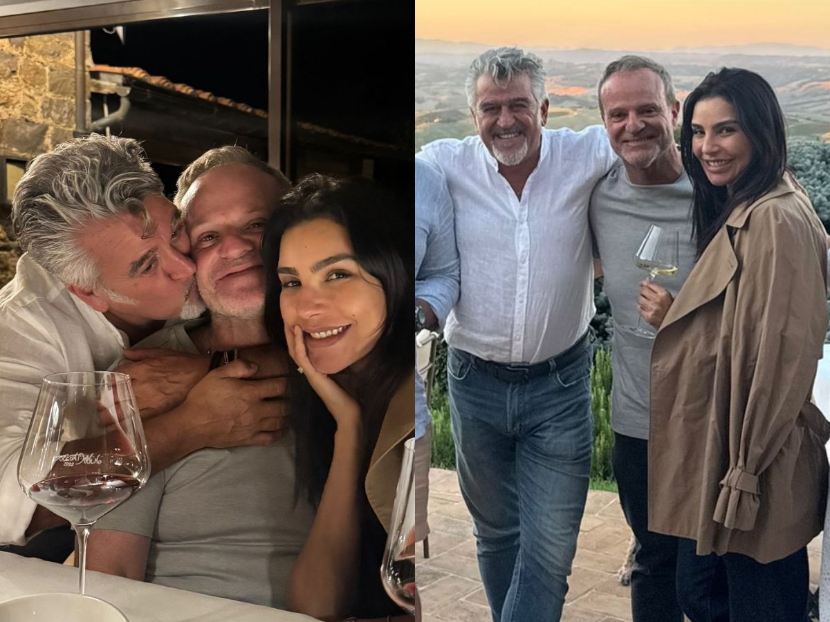 Cíntia Chagas e Rubens Barrichello aparecem juntos em fotos após assumirem namoro