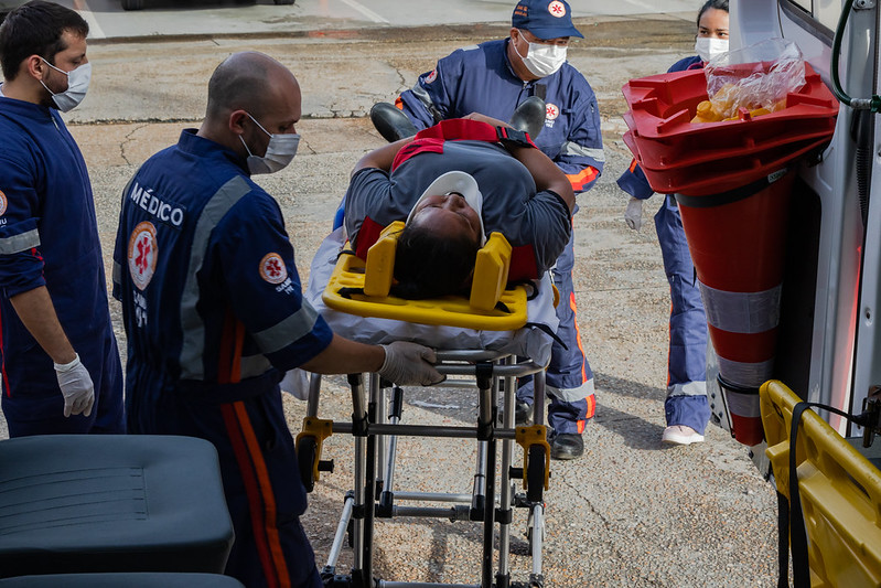Hospitais registram 121 atendimentos em 2 dias; 86 são de motociclistas