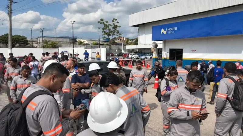 Eletricistas da Norte Tech/Âmbar Energia anunciam paralisação em Manaus nesta segunda-feira