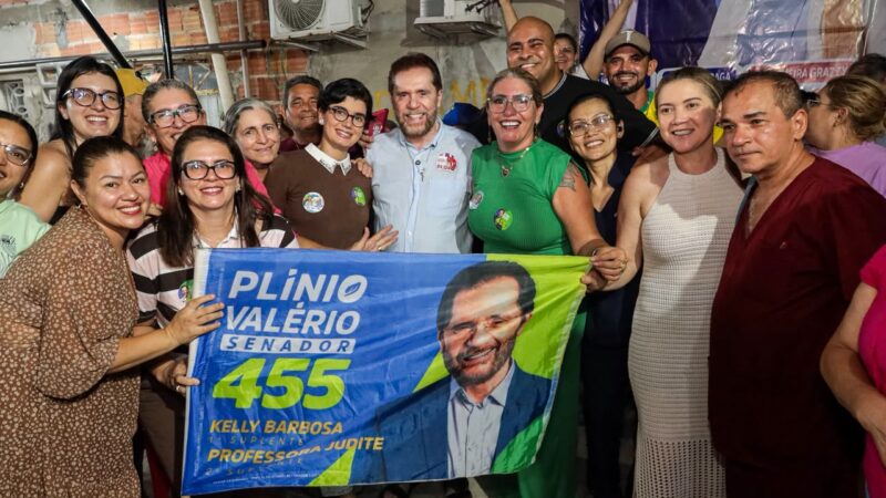 Plínio Valério destaca prioridade à saúde durante agendas com Grazzy, juventude e instituto de apoio a autistas