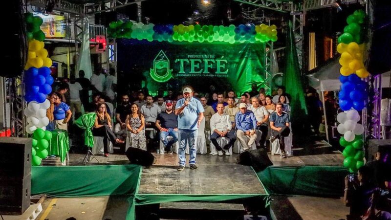 Tefé ganha novo espaço para o comercio e geração de oportunidades