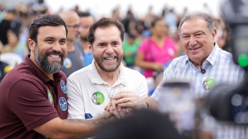 ‘Vou continuar em Brasília para defender o Amazonas’, diz Plínio Valério em evento com lideranças e apoiadores de Manacapuru