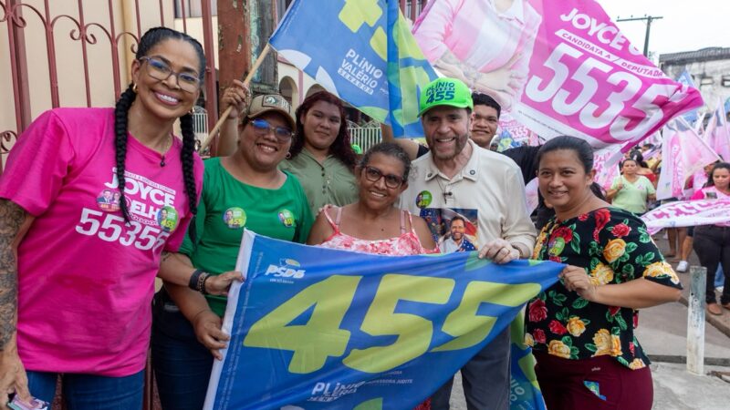 Plínio Valério é recebido com festa pelos moradores de Manacapuru e destaca recursos destinados ao município