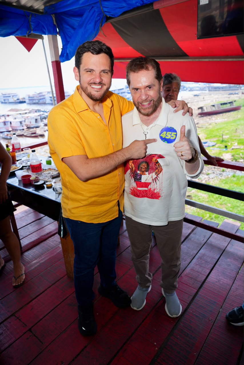 Plínio Valério visita Feira da Panair ao lado do prefeito Renato Júnior e destaca investimentos no local