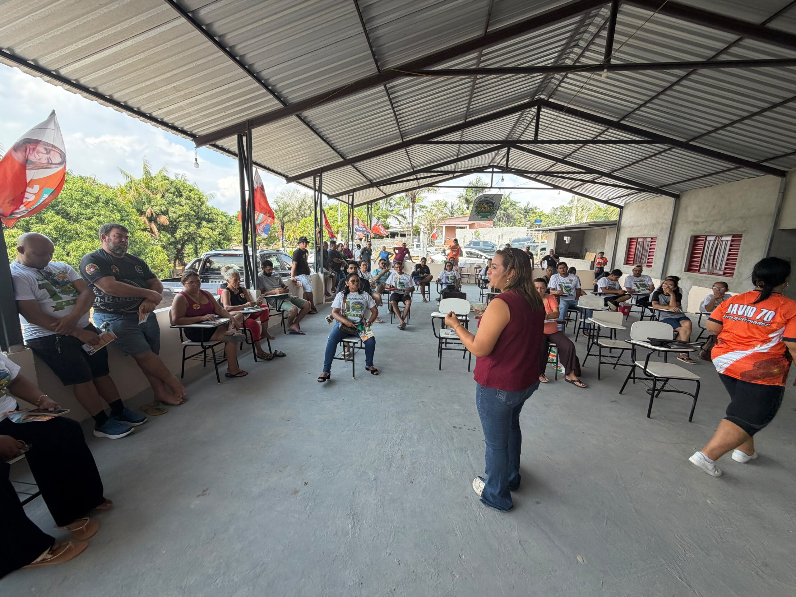 Meybe Seixas apresenta propostas para fortalecer a agricultura familiar e agroindústria no Puraquequara