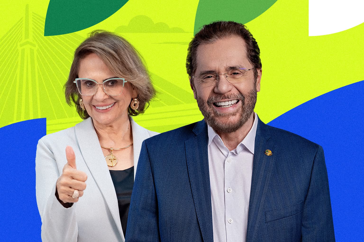 Senadora Damares Alves declara apoio à reeleição de Plínio Valério ao Senado pelo Amazonas: “nós precisamos dele de volta”