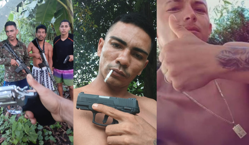 Fotos de ‘piratas dos rios’ armados circulam nas redes e geram pânico no AM
