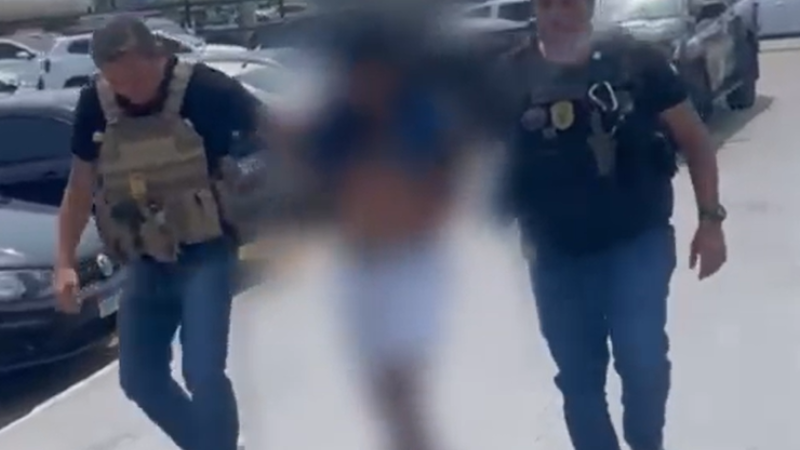 VÍDEO: ‘Luiz Bebê’ é preso suspeito de matar e esconder corpo em Manaus