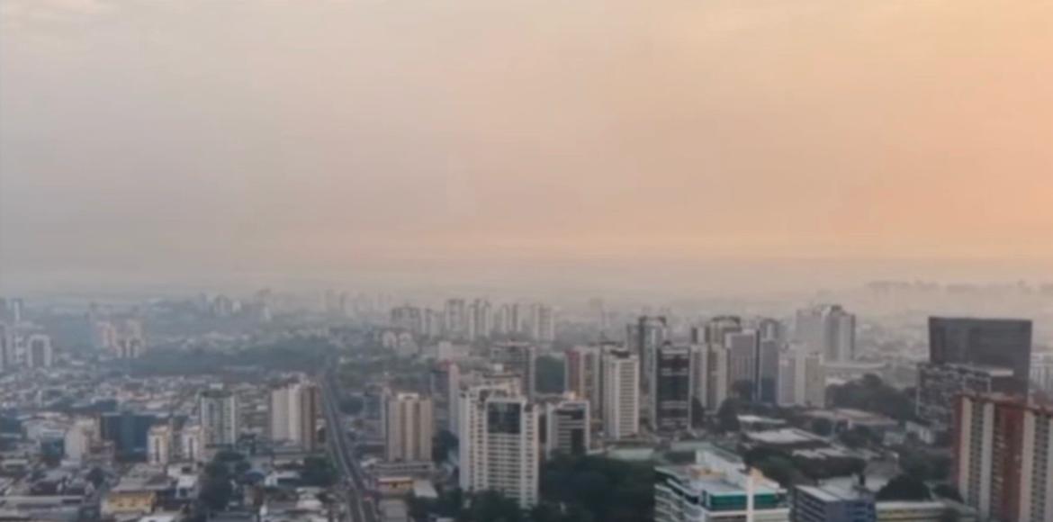 Vídeos: qualidade do ar atinge níveis críticos em Manaus, com índices ‘Péssimo’ em diversas zonas