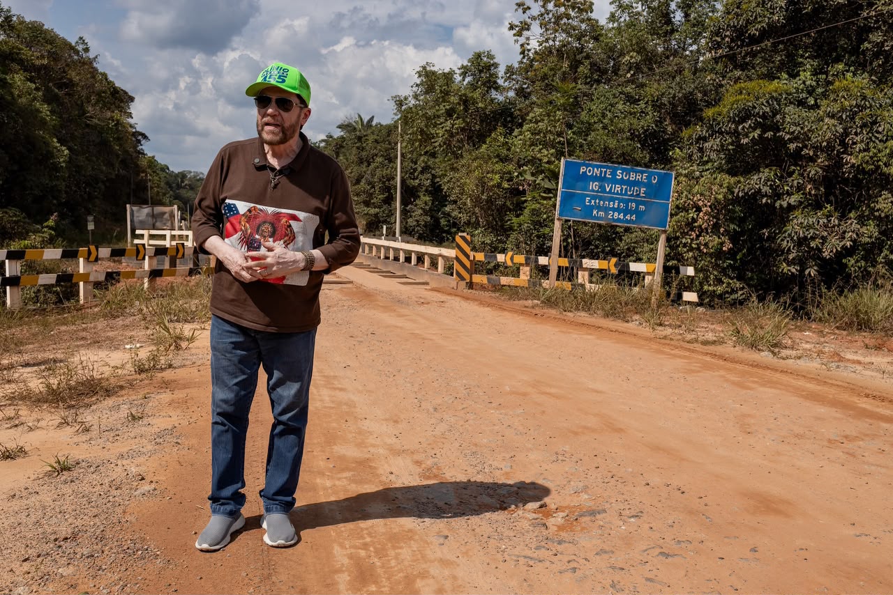 Na BR-319, Plínio Valério cobra pavimentação e reforça atuação no Senado pela rodovia