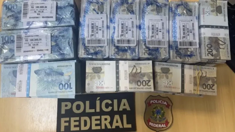 PF prende dupla após saque de R$ 1,64 milhão em dinheiro vivo no Centro de Manaus