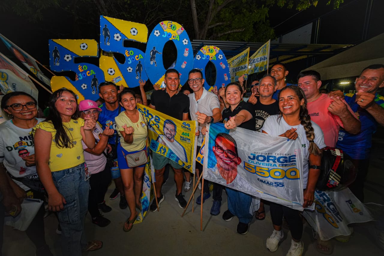 “Fechamos essa campanha do jeito que começou: com gente na rua e muita fé”, diz Jorge Oliveira